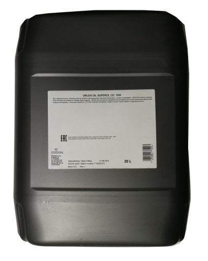 ORLEN OIL OLEJ SUPEROL CD 10W, упаковка 20л