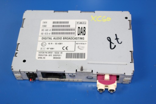 VOLVO XC60 amplifier module RADIA AUDIO 31346184