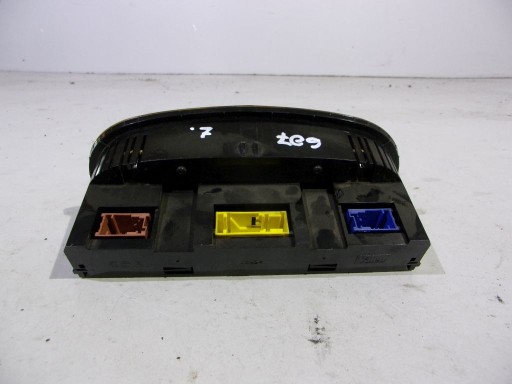 Peugeot 607 control panel air conditioning devices