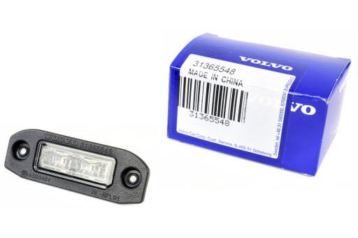 31365548 - СВЕТОДИОДНАЯ ЛАМПА НОМЕРНОГО ЗНАКА VOLVO XC60