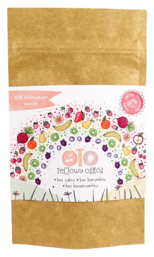 Ліофілізовані фрукти та овочі OtoLandia Rainbow садова малина, буряк, ожина 40 г