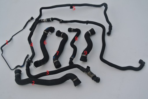 BMW E60 M5 E63 M6 шланг для воды