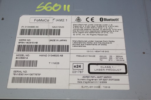 VOLVO S60 V60 XC60 player ODTWARZACZ CD DVD NAVI