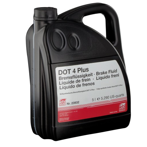 ГАЛЬМІВНА РІДИНА. DOT4 + 5L AUDI VW