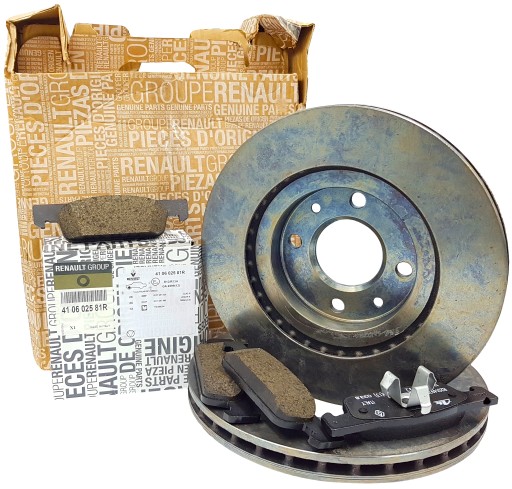 DACIA SANDERO II 2 ДИСКОВІ ГАЛЬМІВНІ КОЛОДКИ ПЕРЕДНІ