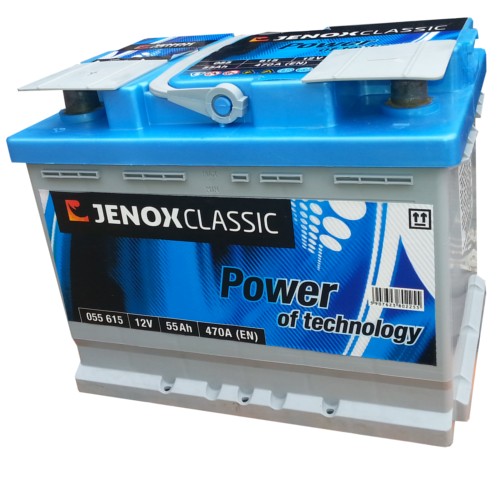 055614 - JENOX CLASSIC 55ah 470a 60 Новий акумулятор для Рибника