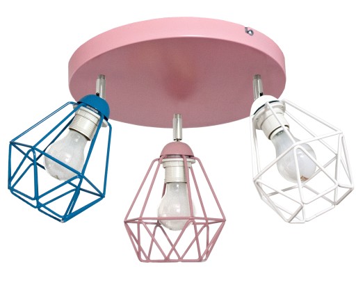 Стельовий світильник JasnoCiemno E27 різнокольоровий