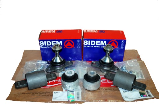 TD586W - Втулки пальцев volvo v70 ii s60 s80 2.4 2.4d 2.4t