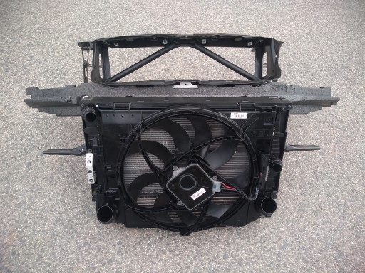 7255413 - BMW 3 F30 F31 РЕМЕНЬ ПЕРЕДНИЙ ПІДЙОМ + РАДІАТОРИ КОМПЛЕКТ