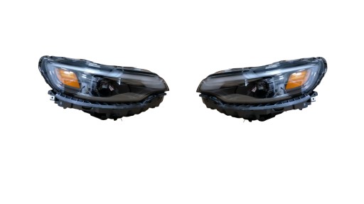 14 - ПОЛНОСТЬЮ СВЕТОДИОДНЫЕ ФАРЫ США JEEP CHEROKEE KL 2019 LIFT L+R