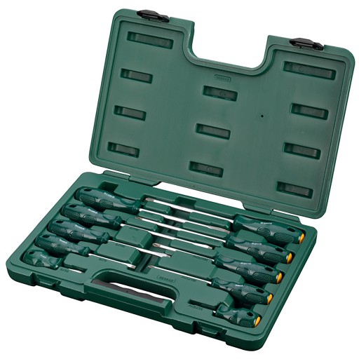 НАБІР З 10 ПЛОСКИХ ВИКРУТОК PHILIPS SATA