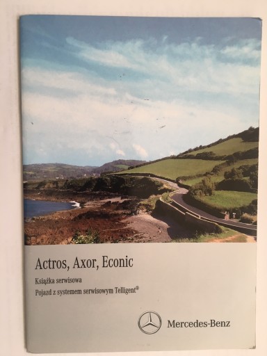 Mercedes ACTROS AXOR ECONIC сервисная книга 2011