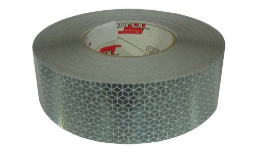 Біла Світловідбиваюча стрічка Orafol 50 МБ контейнерів