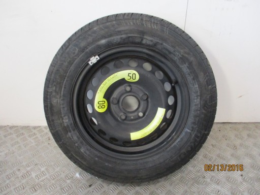 wheel disc tyre 5Q0 R16 7,5 MM spare tyre