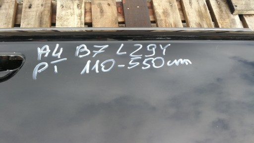 door right rear part AUDI A4 B7 LZ9Y 110-550 UM