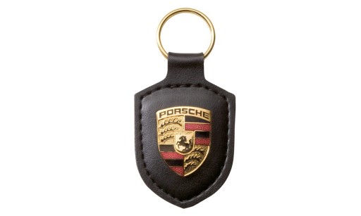 Брелок с эмблемой Porsche-черный