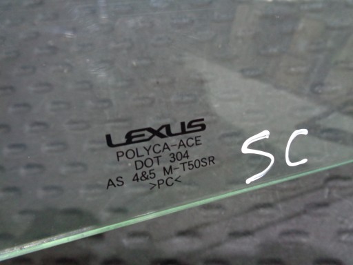 bonnet hood WINDSHOT DEFLEKTOR LEXUS SC II SC430