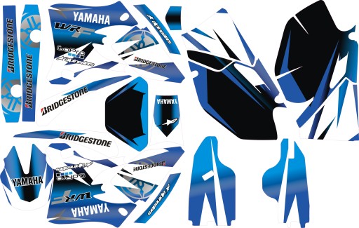 НАКЛЕЙКИ WR 450 2006' - КОМПЛЕКТ-