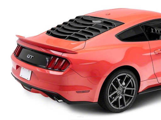 JGD-MU15-RWLMB - Жалюзи матовый черный FORD Mustang 2015-2021