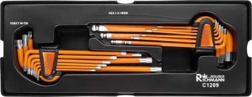 Картридж-комплект IMBUSY 1,5 - 10мм + TORX T10 - 750 S2