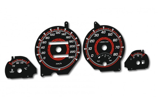 Peugeot 306 диски одометра INDIGLO pattern 2 MoMan