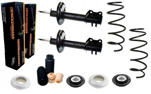 ALL1705B - Амортизатори пружини кріплення кришки opel corsa d 2006- 1.0 1.4 перед комплект