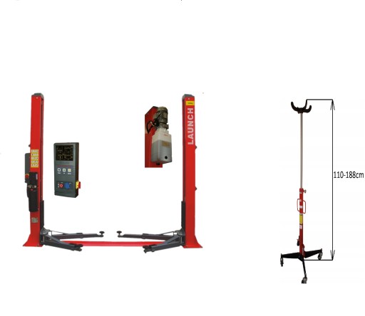 Двоколонний підйомник LAUNCH bus, фургони