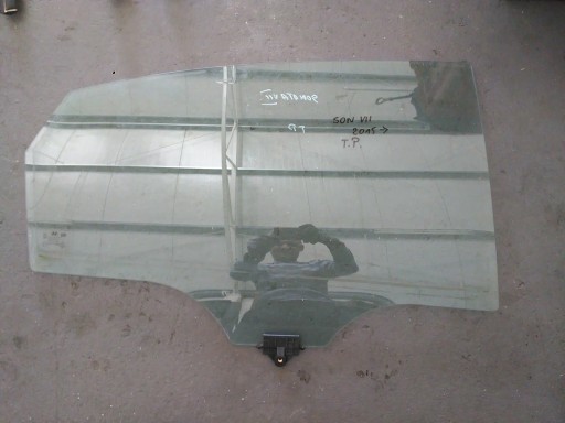 2016 2017 - HYUNDAI SONATA VII LF 2015 - СТЕКЛО ПРАВОЙ ЗАДНЕЙ ДВЕРИ