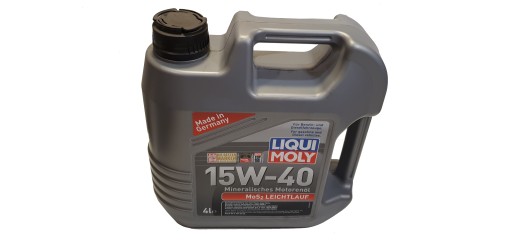 LIQUI MOLY MOS2 LEICHTLAUF SUPER MOTOROIL 15W40 4L
