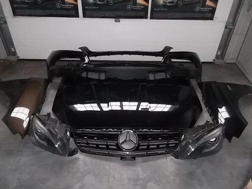 166 - MERCEDES ML W166 X166 ПЕРЕДНИЙ КОМПЛЕКТ РЕМНЯ КРИЛА