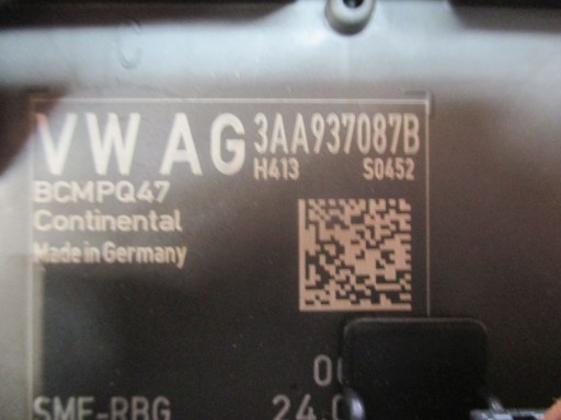 module BORDNETZ VW PASSAT B7 3AA937087B