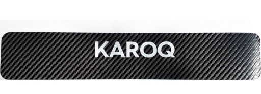 SKODA KAROQ НАКЛЕЙКИ НА ПОРОГИ