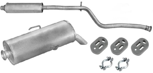 Глушители средний конец CITROEN XSARA 1.6 66kW