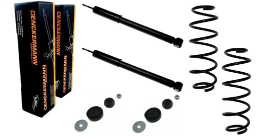 ALL1799B - Амортизатори пружини подушки mercedes a class w169 2004-2012 зад комплект