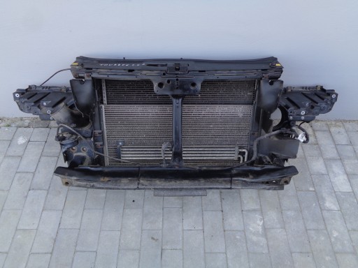 front body wall radiator fans TOUAREG 7L 2.5 TDI
