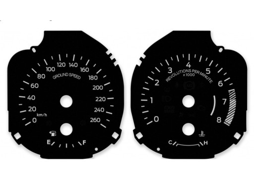 0089688086506 - Диски одометра км / год FORD Mustang з 2015 року