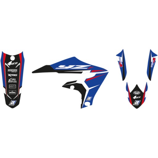 ОБЛИЦОВКА ДЛЯ МОТОЦИКЛА YAMAHA YZ 125/250 96-01