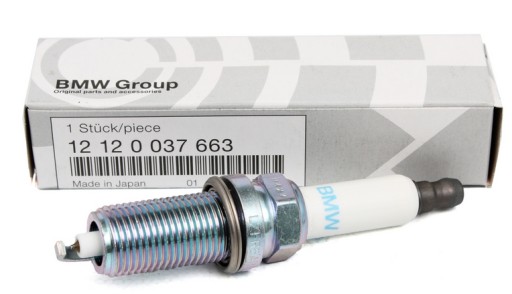 Комплект свечей зажигания bmw oe 12120037663 bmw n52 0037663