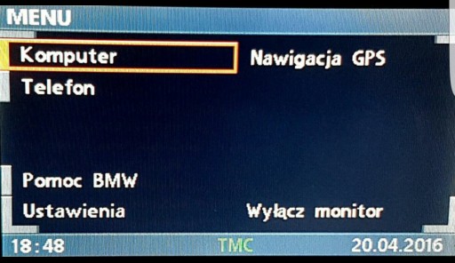 Polskie Menu pl Lektor mapy BMW X3 E83 X5 E53 E46