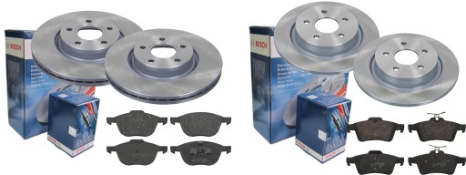 Диски колодки BOSCH передняя задняя VOLVO C70 II C30 300