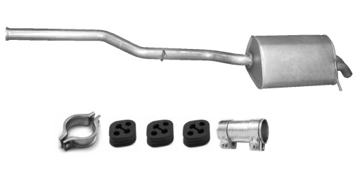 13.212 - Mercedes CLK W209 2.2 CDi 2005-2009 глушник