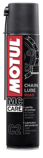 MOTUL C2 CHAIN Lube бесцветная смазка для цепи