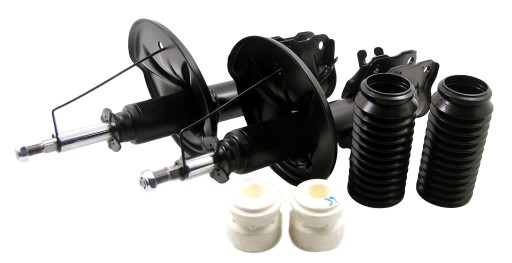 054830L,054830R,4803 - Амортизаторы x2 передние + бамперы + чехлы volvo s40 v40 carisma