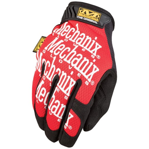 Перчатки механика Mechanix Original красные M