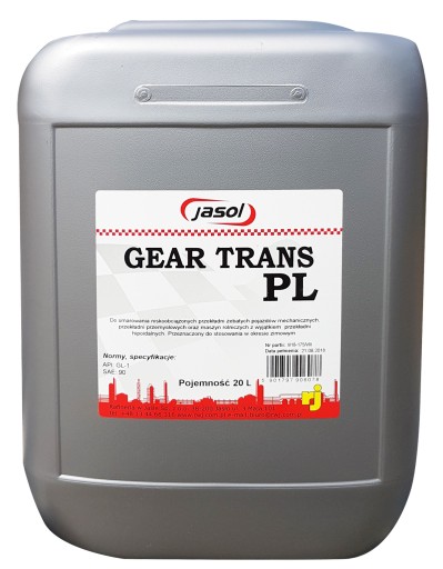 Масло transol jasol gear trans pl 20л.