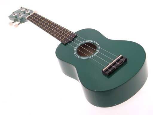 Ukulele Harley Benton Green + zestaw akcesoriów - Harley Benton