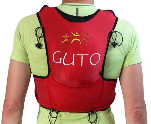 Рюкзак Guto UltraFun 10 л помаранчевий і червоний