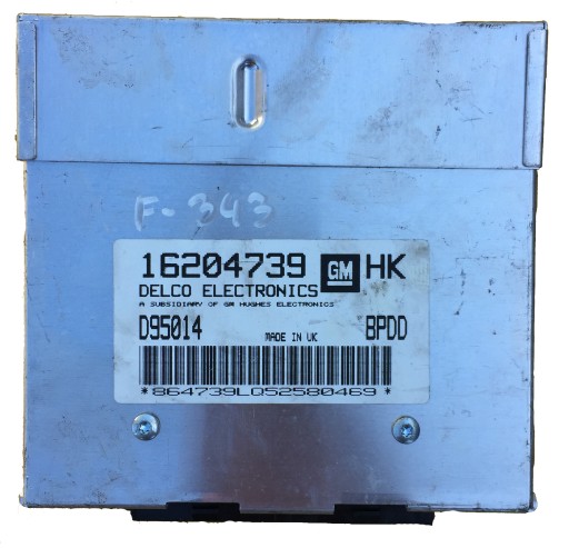 Контролер комп'ютера opel oe 16204739