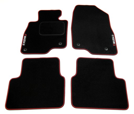 Велюровые коврики Mazda 3