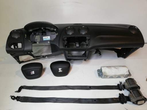 СИДЕНЬЕ IBIZA AKBGX ДОСКА КОНСОЛЬ ПОДУШКА БЕЗОПАСНОСТИ РЕМНИ ORG